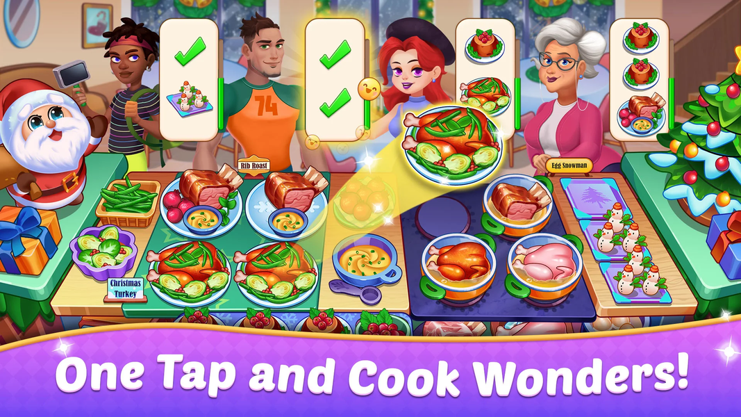 Mom's Diary : Cooking Games - Gameplay image of android game