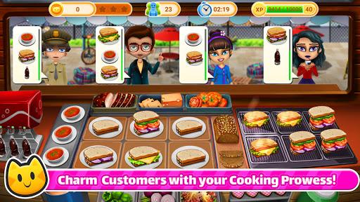 Chef Cat Ava™ Cooking Mania - Gameplay image of android game