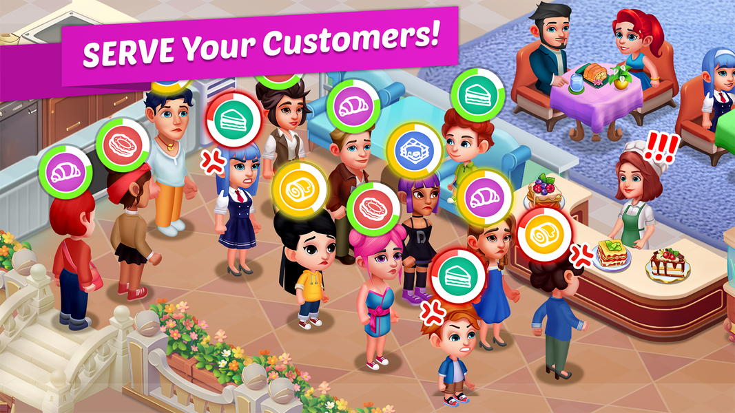 Happy Cooking: Restaurant Game - عکس بازی موبایلی اندروید