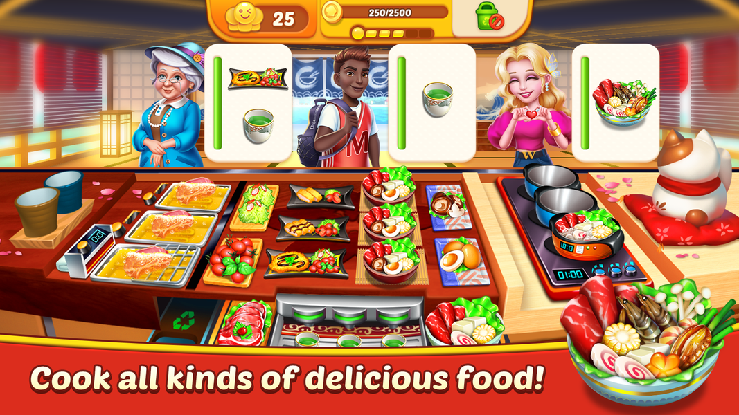 Cooking Master:Chef Game - عکس بازی موبایلی اندروید