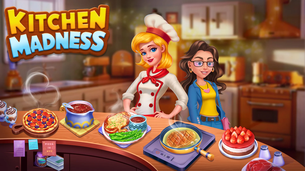 Kitchen Madness : Cooking Game - عکس بازی موبایلی اندروید