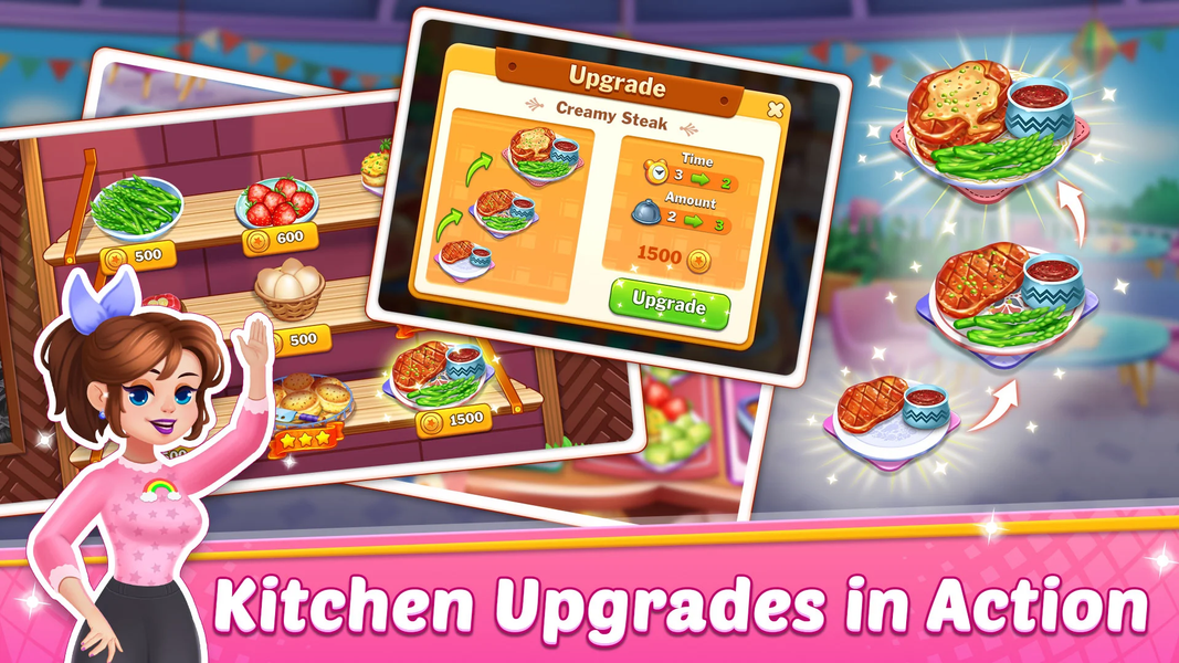 Kitchen Madness: Cooking Games - Gameplay image of android game