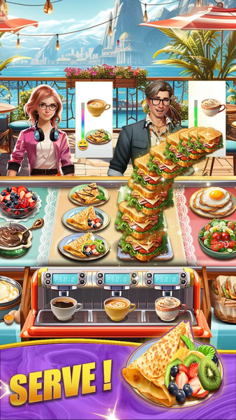 Cooking Trip: Taste America - Gameplay image of android game