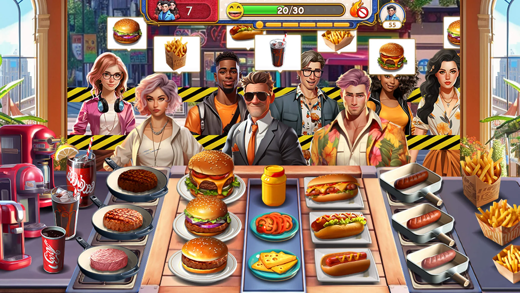 Cooking Trip: Taste America - Gameplay image of android game