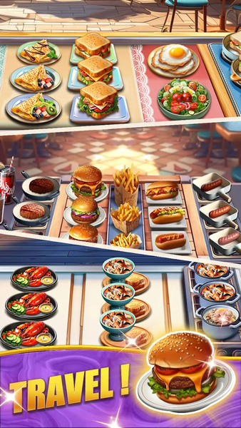 Cooking Trip: Taste America - Gameplay image of android game