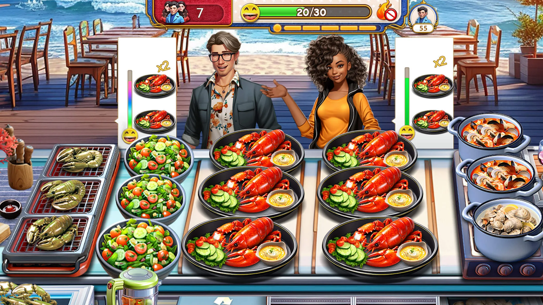 Cooking Trip: Taste America - Gameplay image of android game