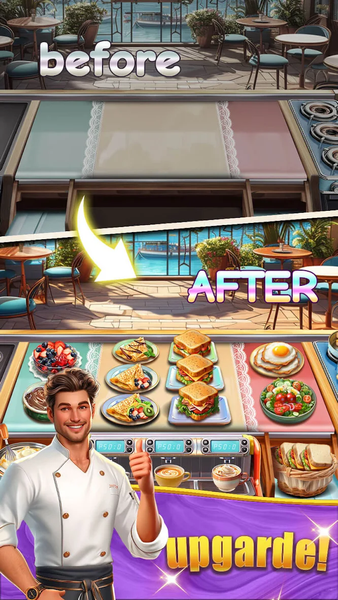 Cooking Trip: Taste America - Gameplay image of android game
