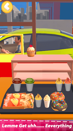 Food Simulator Drive Thru 3D - Gameplay image of android game