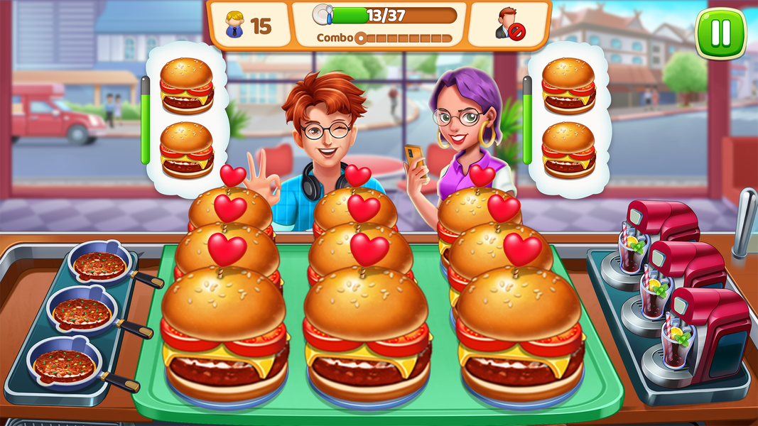 Cooking Games : Cooking Town - عکس بازی موبایلی اندروید