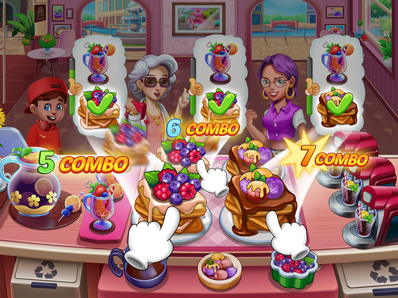 Cooking Games : Kitchen Town - Gameplay image of android game