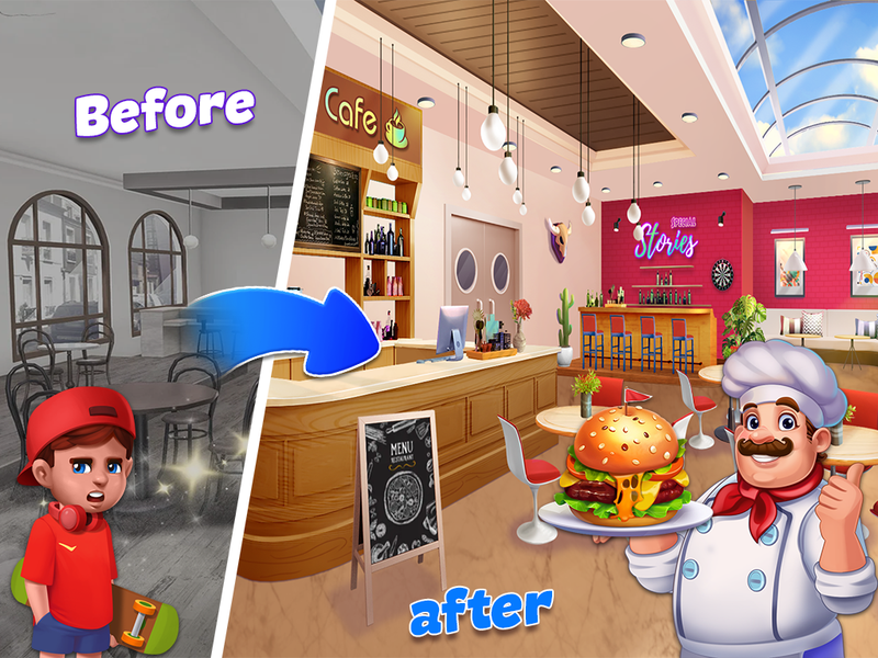 Cooking Games : Kitchen Town - Gameplay image of android game