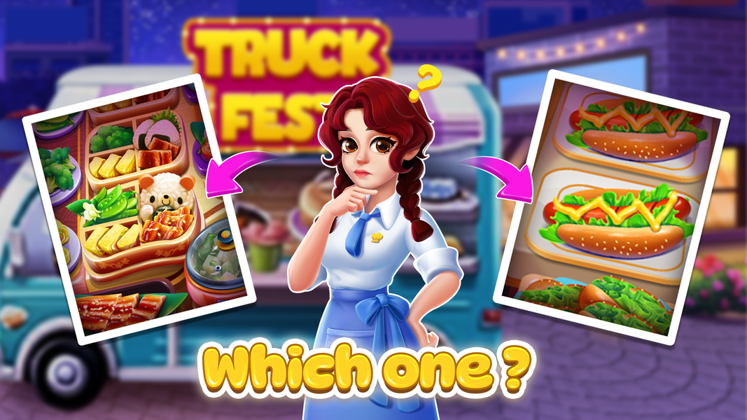 TruckFest: Cooking Game Master - Gameplay image of android game