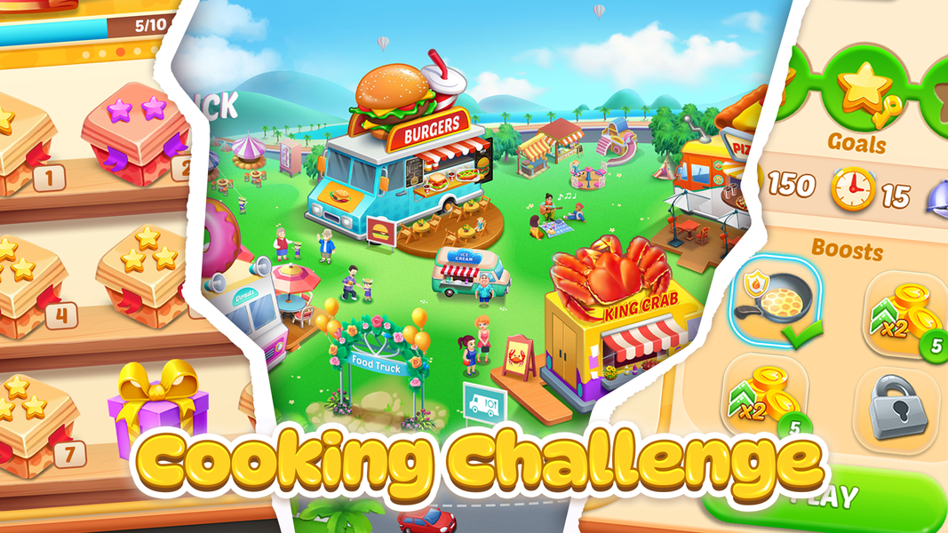 TruckFest: Cooking Game Master - Gameplay image of android game