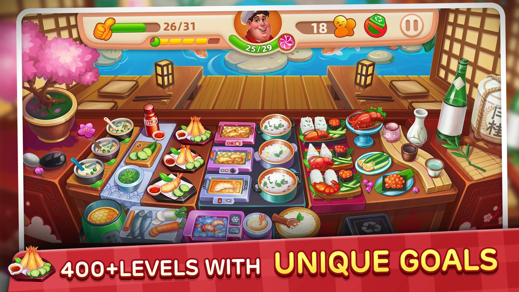 Cooking Yummy-Restaurant Game - Gameplay image of android game
