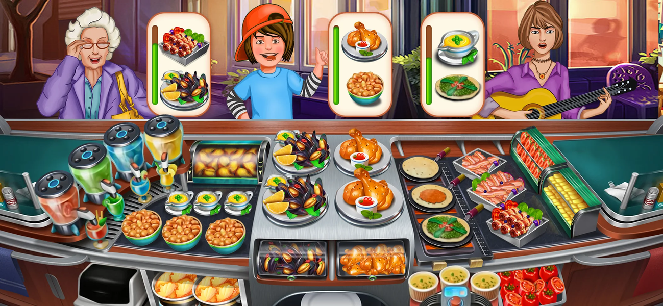 Crazy Chef Games Cooking City - عکس بازی موبایلی اندروید