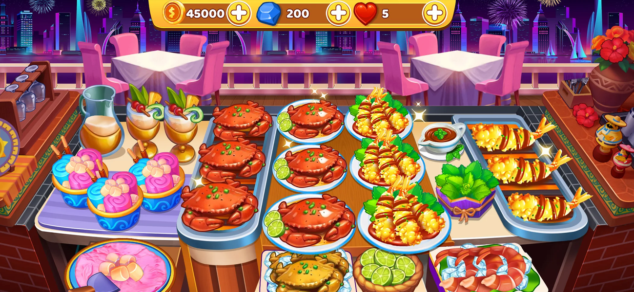 Crazy Chef Games Cooking City - عکس بازی موبایلی اندروید