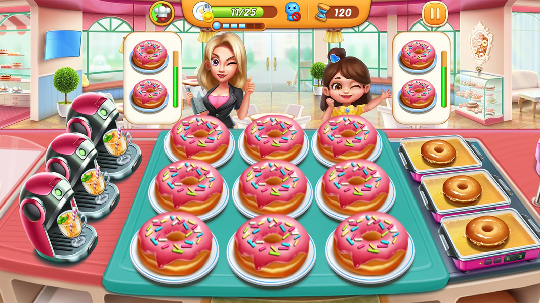 Cooking City: craze chef' s cooking games - Gameplay image of android game