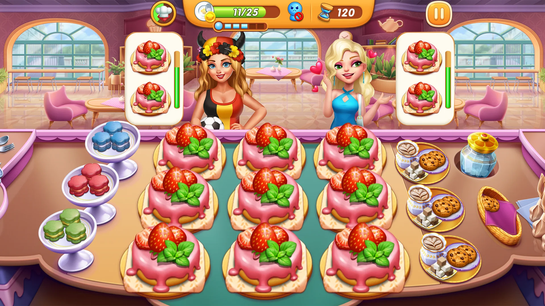 Cooking City: craze chef' s cooking games - Gameplay image of android game
