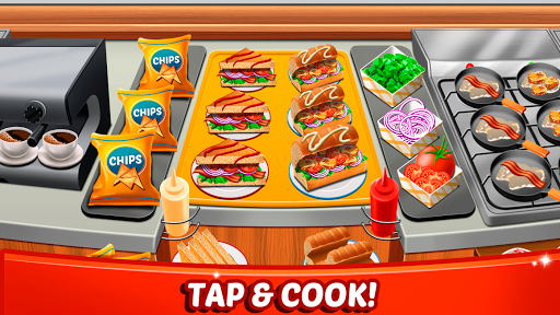 Food Fever - Kitchen Restaurant & Cooking Games - Image screenshot of android app