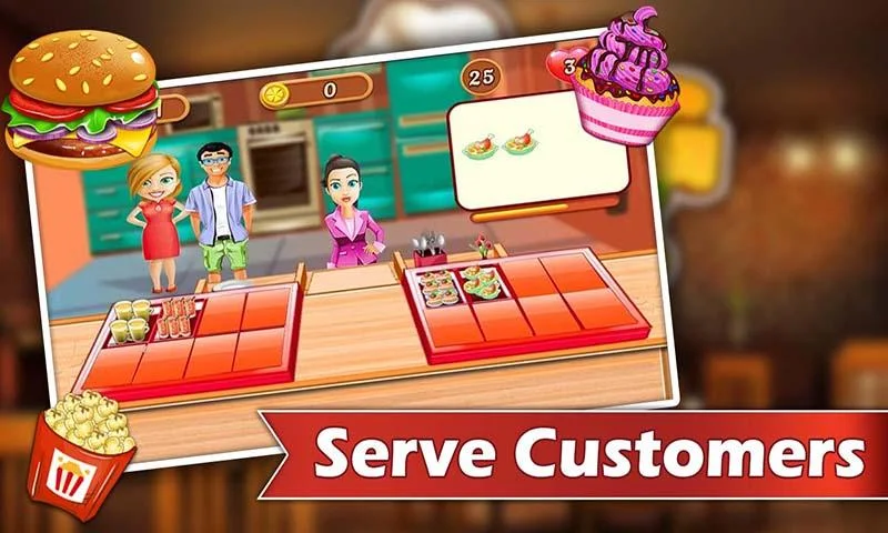 Cooking Games For Girls - عکس برنامه موبایلی اندروید