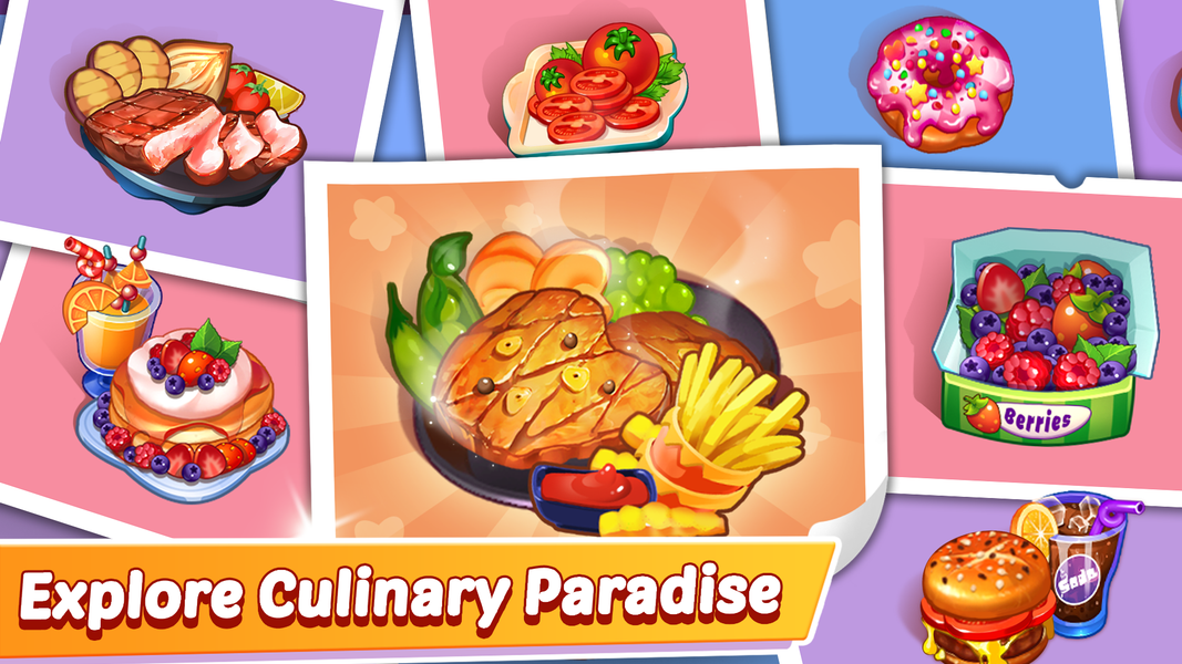 Cooking Rush - Restaurant Game - عکس بازی موبایلی اندروید