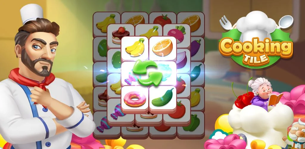 Cooking Tile - Gameplay image of android game