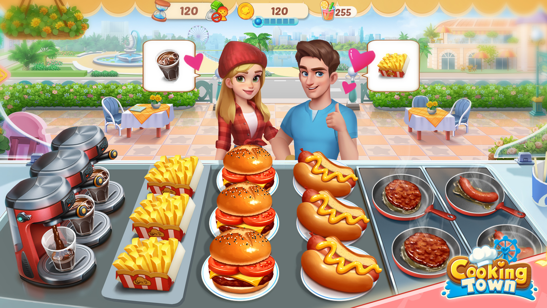 Cooking Town - Restaurant Game - عکس بازی موبایلی اندروید