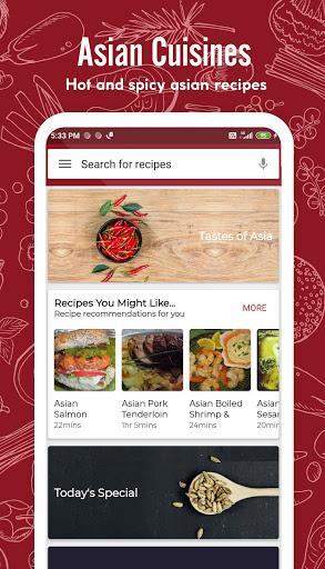 Asian Recipes - Image screenshot of android app