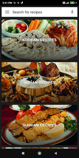 Asian Recipes - عکس برنامه موبایلی اندروید