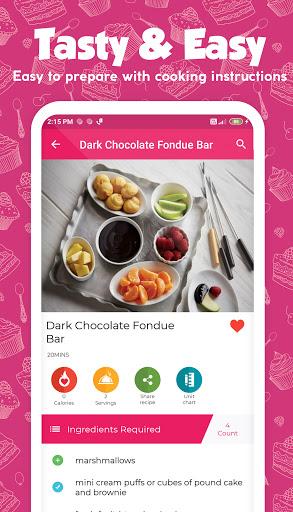 Dessert Recipes - Image screenshot of android app