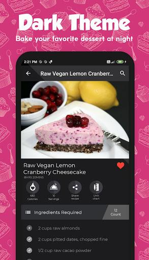 Dessert Recipes - Image screenshot of android app