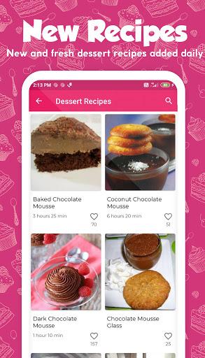 Dessert Recipes - Image screenshot of android app