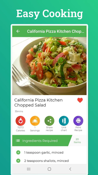 Diabetic Recipes: Healthy Food - Image screenshot of android app