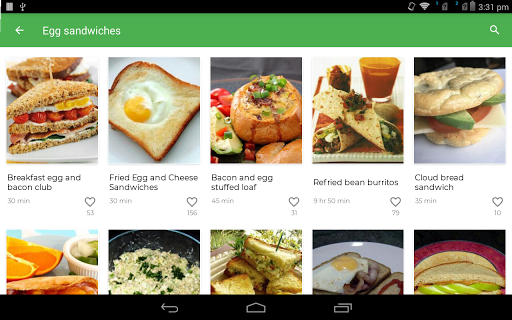 Egg Recipes: Breakfast Special - Image screenshot of android app