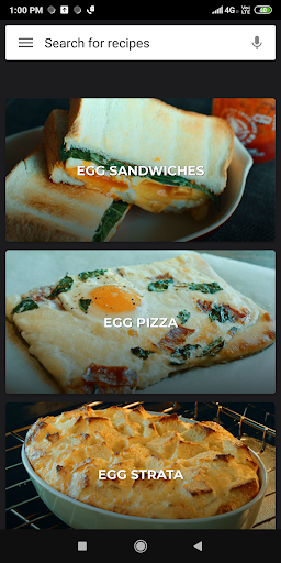 Egg Recipes: Breakfast Special - Image screenshot of android app