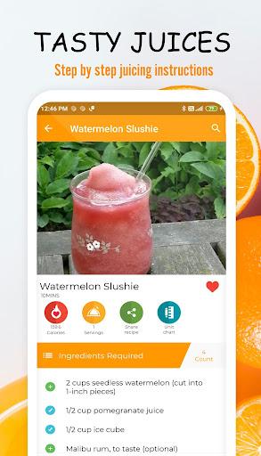 Juice Recipes & Smoothies - Image screenshot of android app