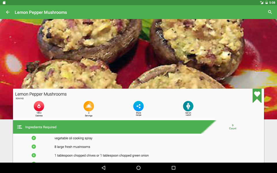 Low Calorie Recipes - عکس برنامه موبایلی اندروید