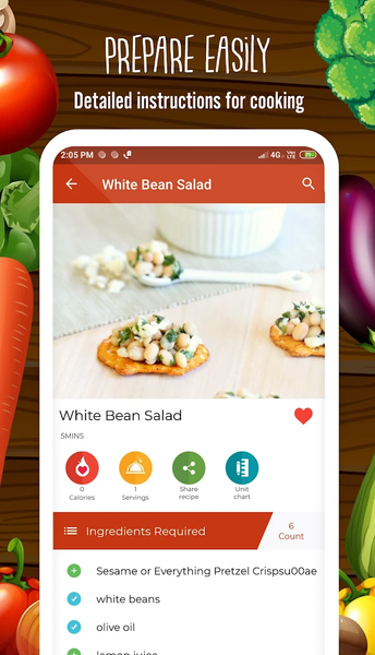 Low Calorie Recipes - Image screenshot of android app