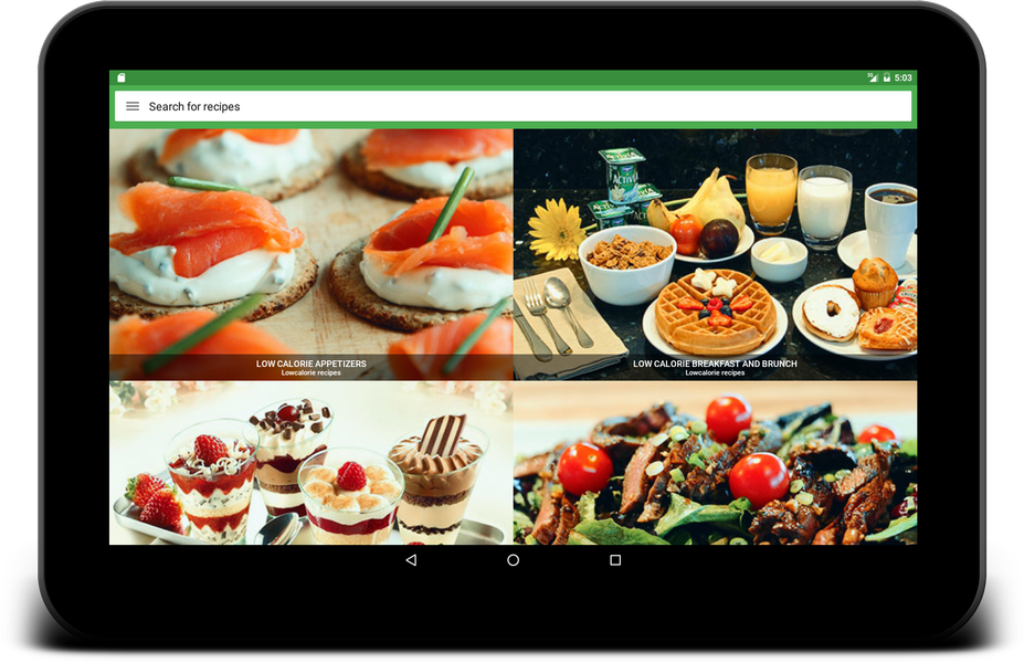 Low Calorie Recipes - عکس برنامه موبایلی اندروید