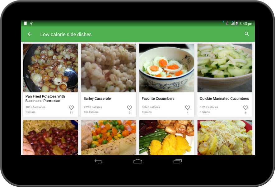Low Calorie Recipes - عکس برنامه موبایلی اندروید