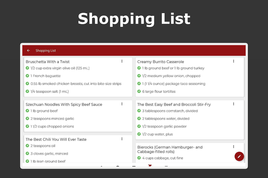 Meat Recipes - عکس برنامه موبایلی اندروید