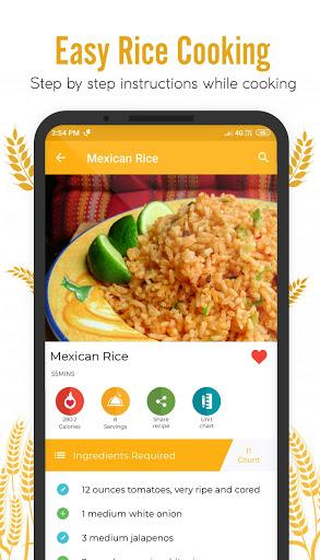 Rice Recipes - Image screenshot of android app