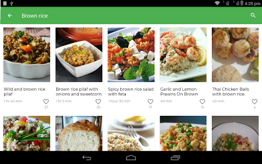 Rice Recipes - عکس برنامه موبایلی اندروید