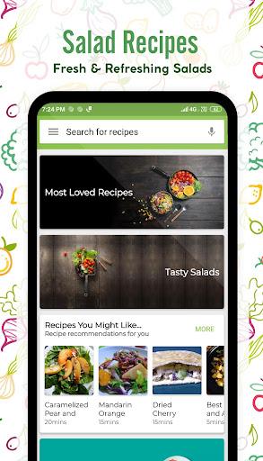 Salad Recipes - عکس برنامه موبایلی اندروید