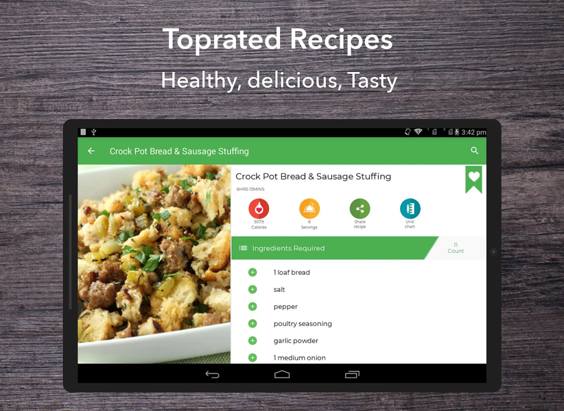 Crock Pot: Slow Cooker Recipes - عکس برنامه موبایلی اندروید