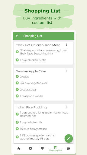 Recipes : World Cuisines - عکس برنامه موبایلی اندروید