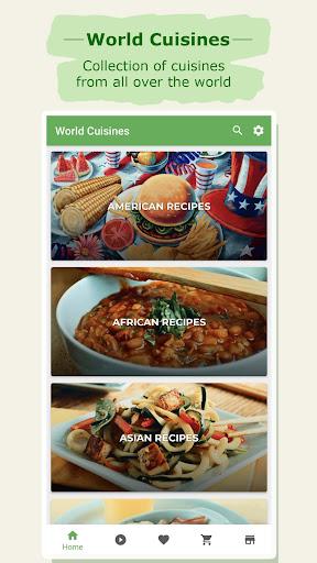 All Recipes : World Cuisines - Image screenshot of android app