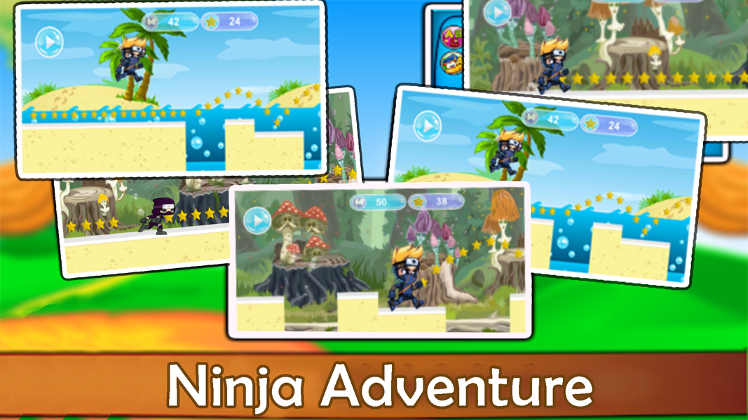 Ninja cookie Running Adventure - عکس بازی موبایلی اندروید