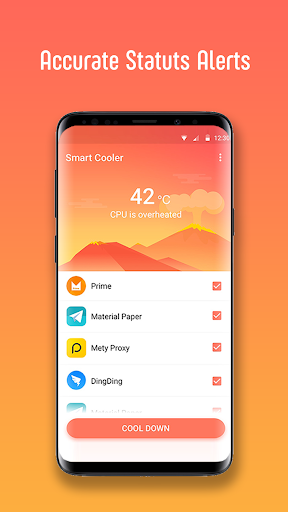 Cool Down Phone Temperature: Cooling Master - عکس برنامه موبایلی اندروید