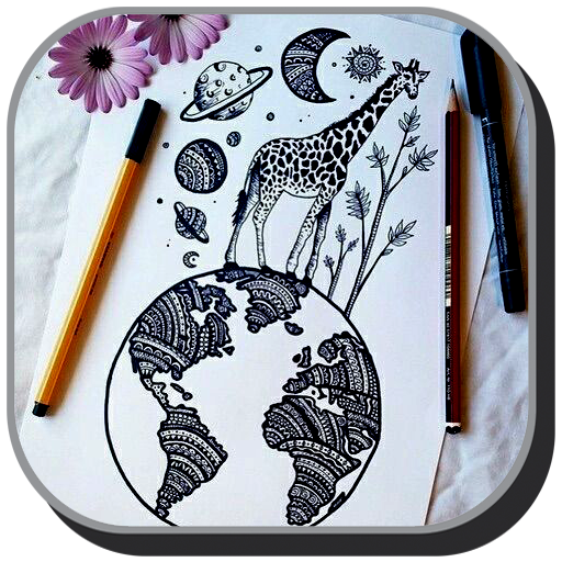 Cool Art Drawing Ideas - عکس برنامه موبایلی اندروید